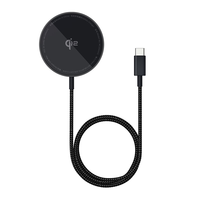 Baseus Simple Mini4 Air Magnetic Wireless Charger Qi2 15W-Silver
