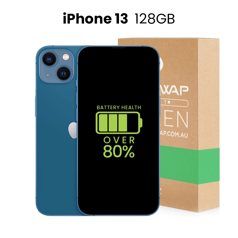 Apple Used Fully Functional iPhone 13 128GB Over 80% Battery Health - Grade C (Acceptable) 