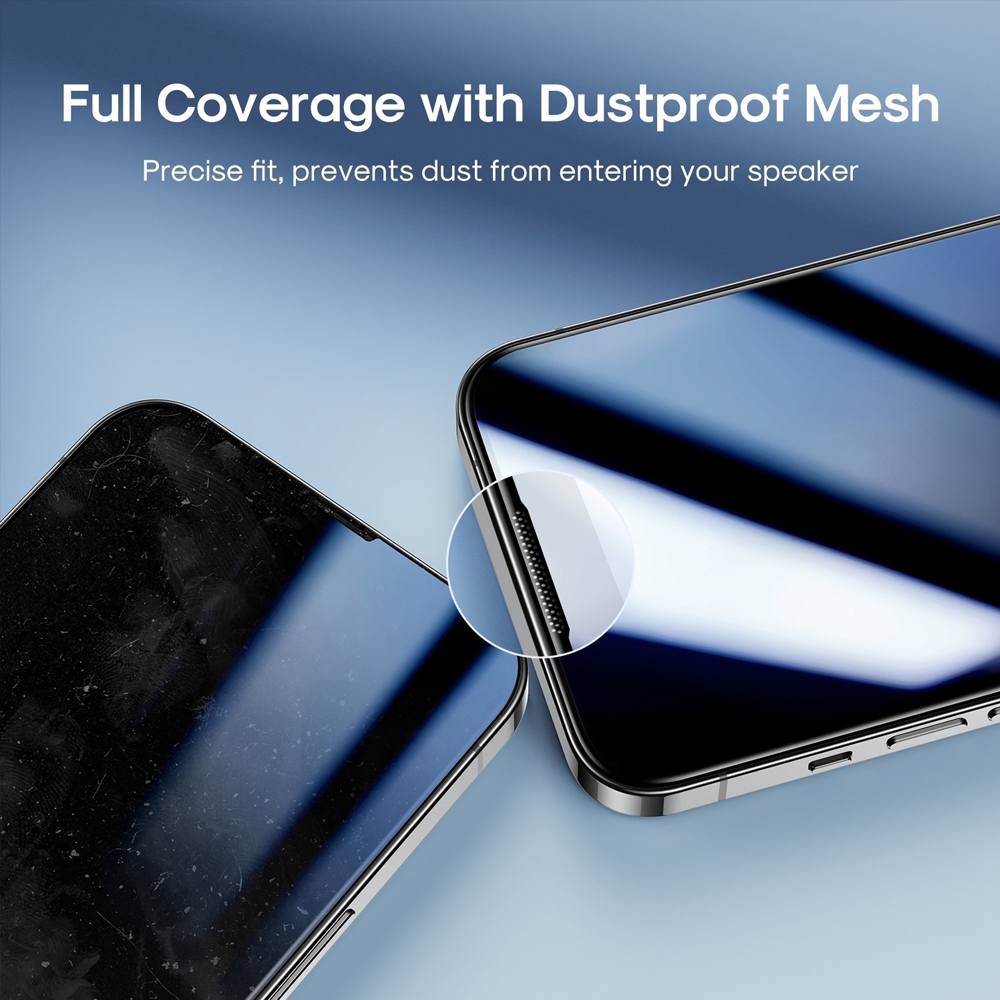 iPhone 16 Pro / 17 / 17 Pro Kinglas 10 Packs 2.5D Full Coverage Silk Printing HD+ Clarity Glass Screen Protector 