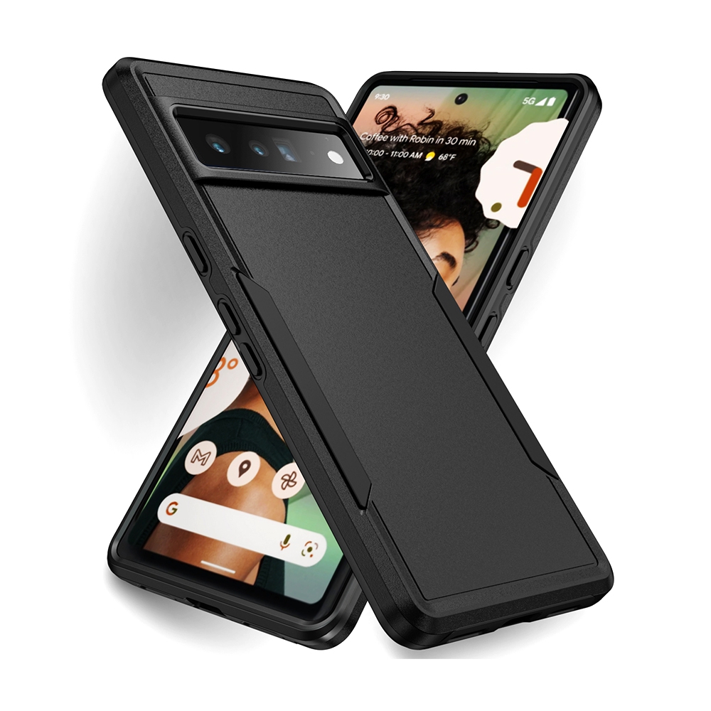 Dual Layer Shockproof Case Cover*Google Pixel 7 Pro-Black