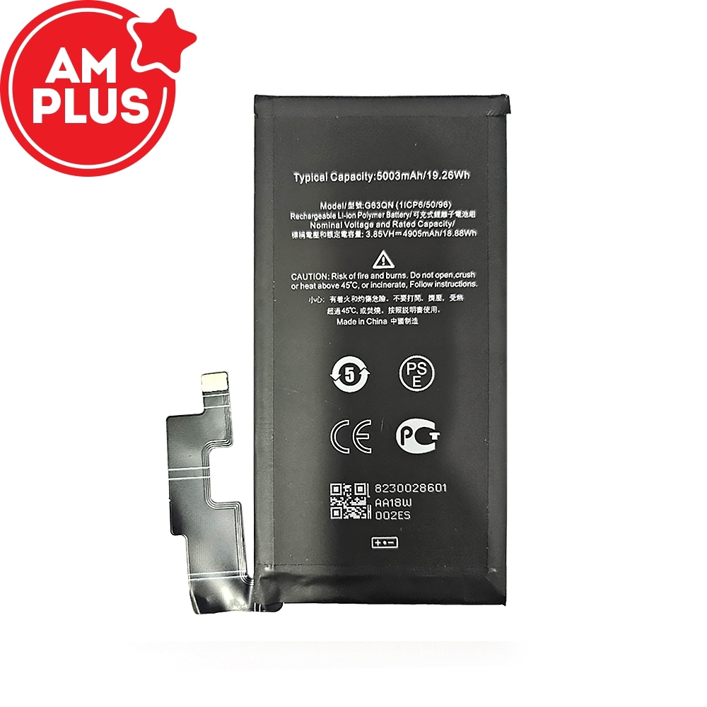 Google Pixel 6 Pro Replacement Battery 4905mAh (AMPLUS)