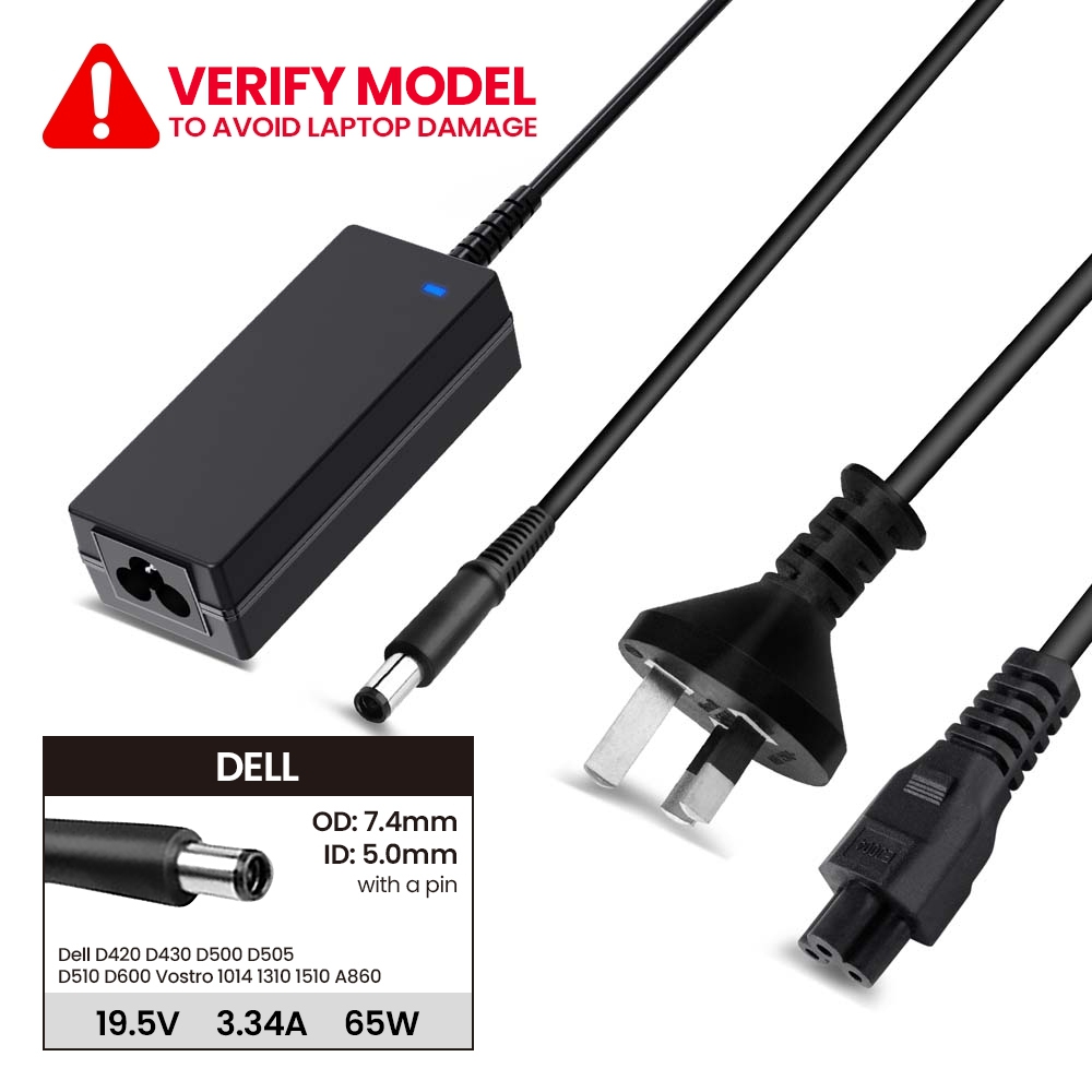 Laptop Power Adapter DL651957450 For Dell D420 D430 D500 D505 D510 D600 Vostro 1014 1310 1510 A860
