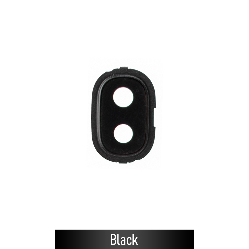 Rear Camera Lens Back Glass Cover for Samsung Galaxy J3 (2018) J337-Black