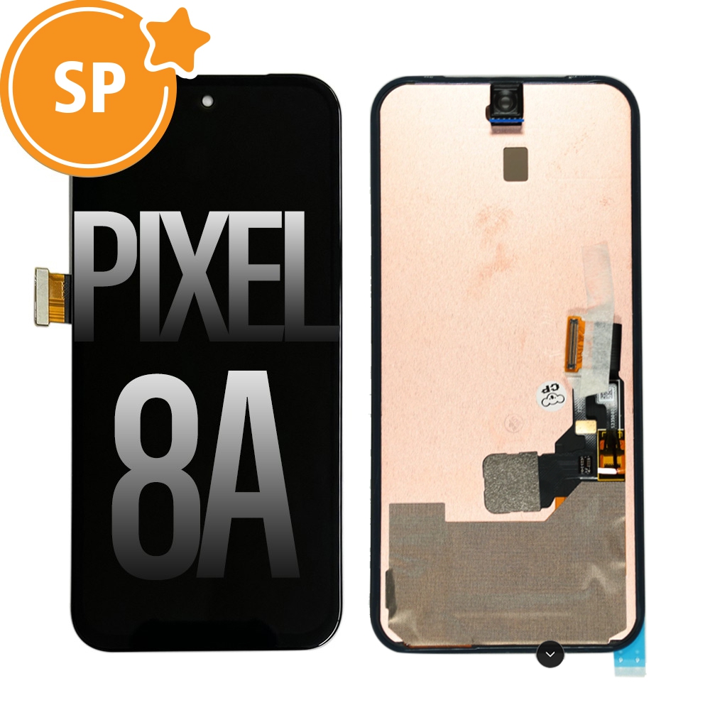 Google Pixel 8a OLED Screen Digitizer G949-00767-00-BATCH (Service Pack)