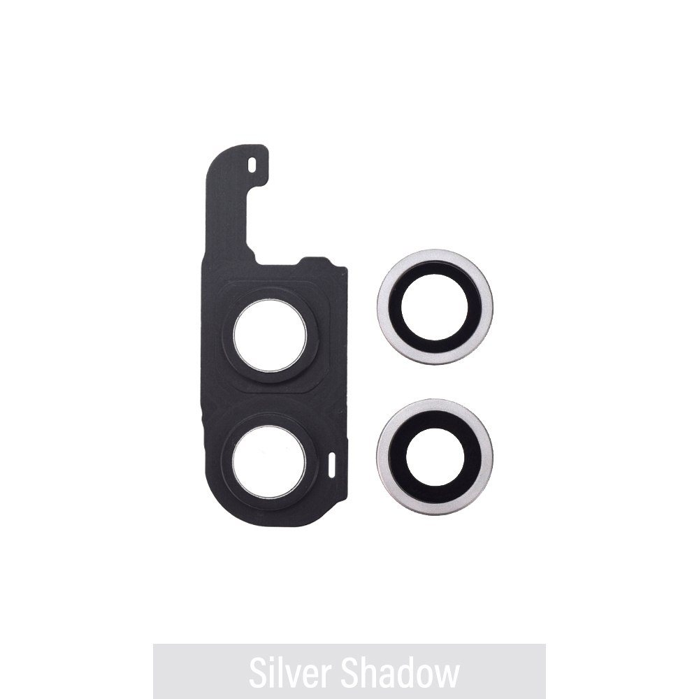 Rear Camera Glass With Frame for Samsung Galaxy Z Flip 6 5G (F741B)-Silver Shadow