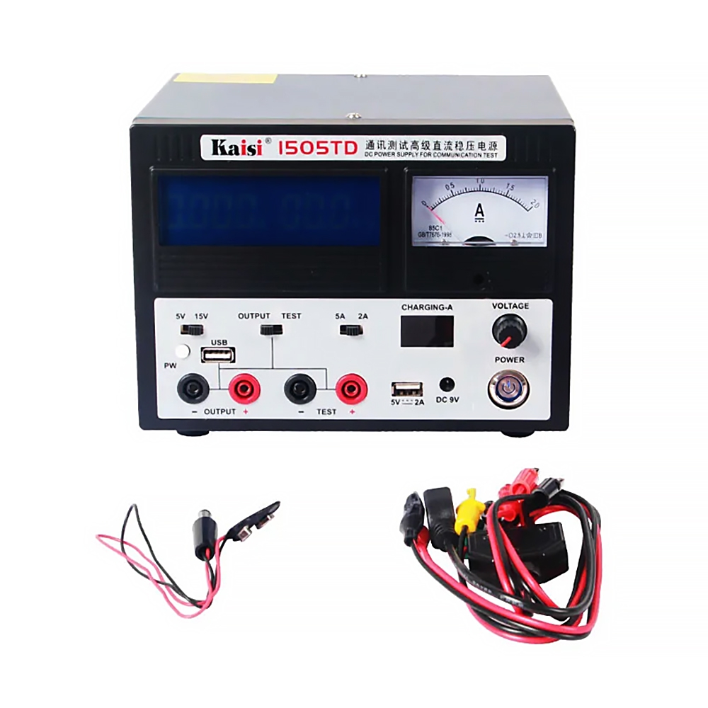 Kaisi 1505TD 15V 5A DC Power Supply Intelligent DC Regulated Voltage Regulato
