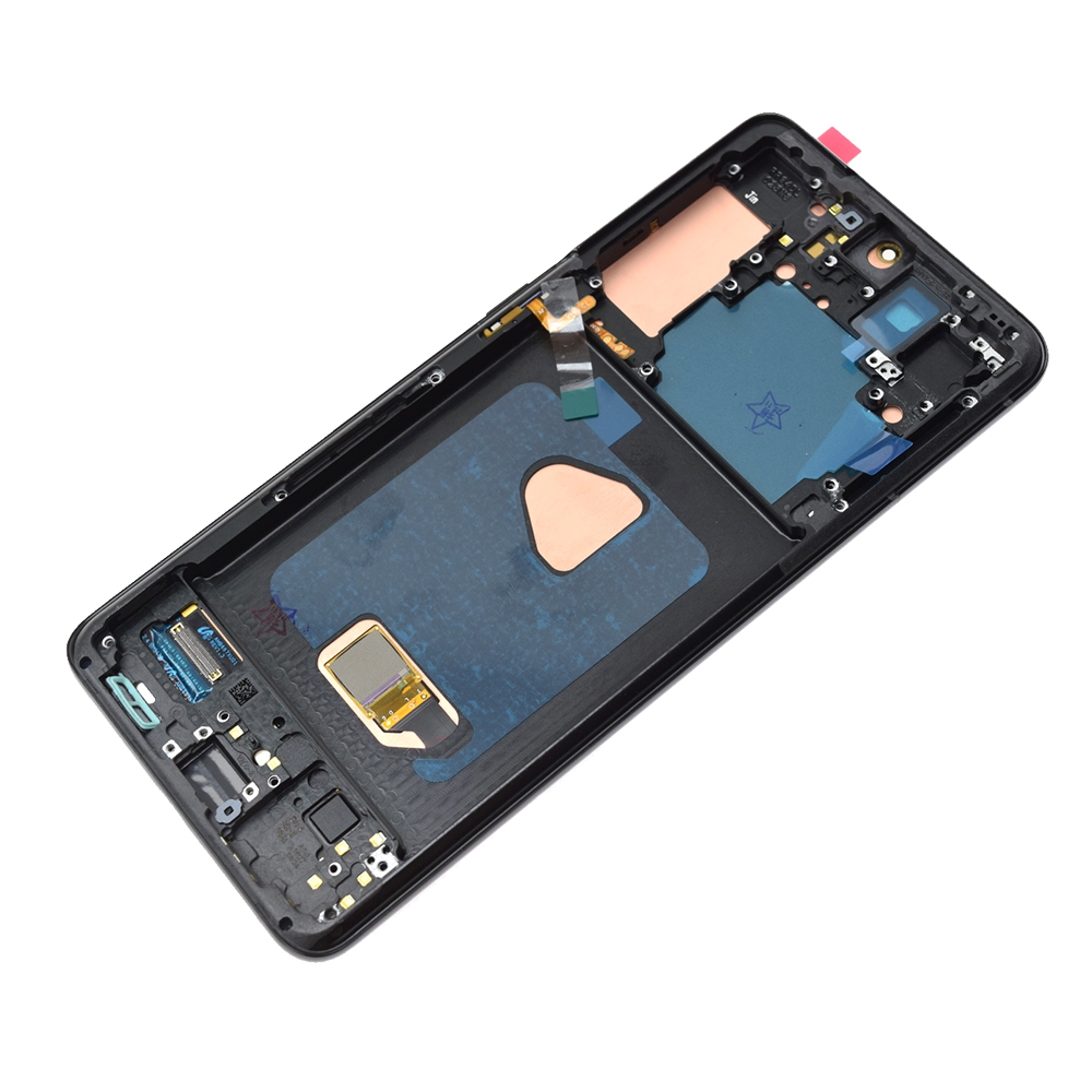 REFURB OLED Screen Replacement with Frame for Samsung Galaxy S21 Plus 5G G996-Phantom Black